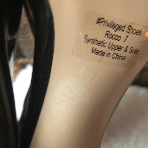 Privileges Black chic clear boots - Picture 7 of 8